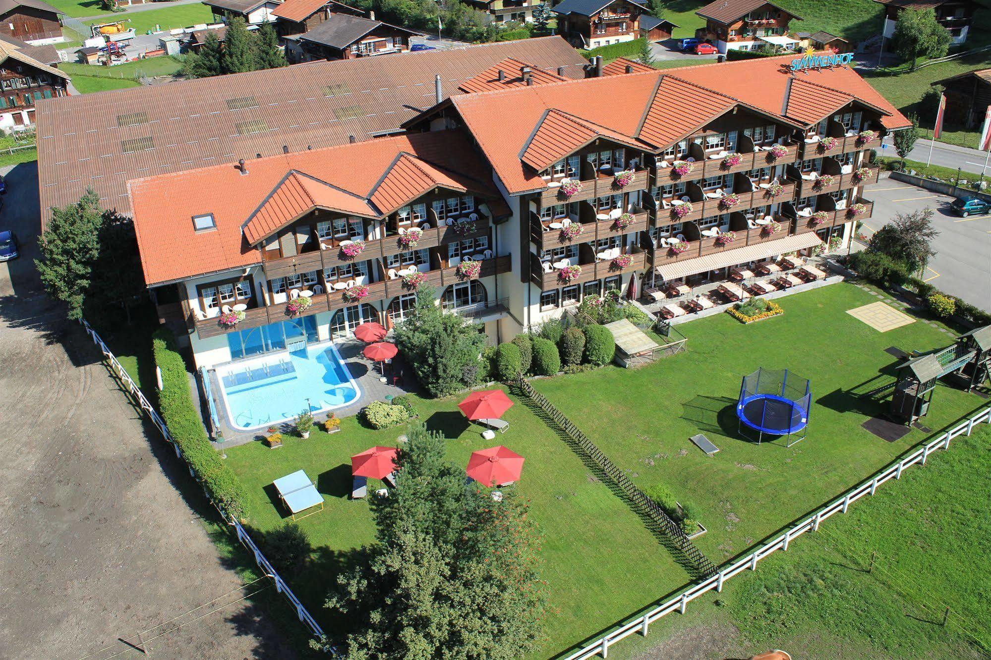 לנק Hotel Simmenhof מראה חיצוני תמונה